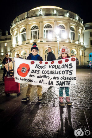 Nous voulons des coquelicots, Rennes Environnement, pesticides, résistance, mobilisation citoyenne, enfants