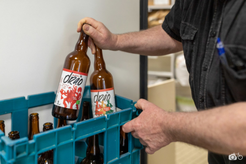 FRANCE-LABOUR-BEER-GLASS-BOTTLE-RE-USE