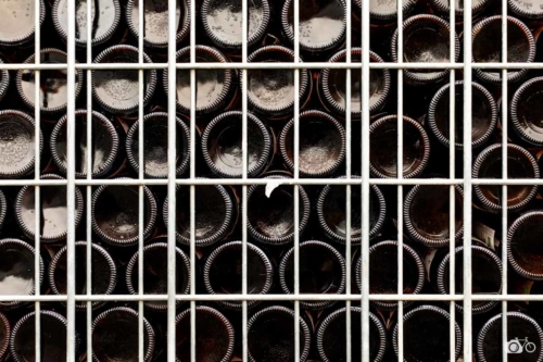 FRANCE-LABOUR-BEER-GLASS-BOTTLE-RE-USE