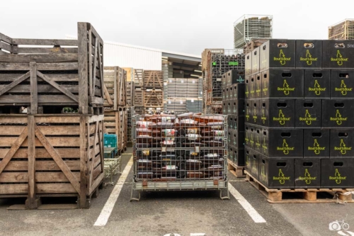 FRANCE-LABOUR-BEER-GLASS-BOTTLE-RE-USE