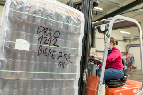 FRANCE-LABOUR-BEER-GLASS-BOTTLE-RE-USE