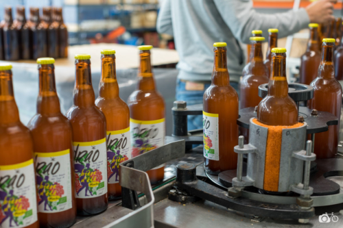 FRANCE-LABOUR-BEER-GLASS-BOTTLE-RE-USE