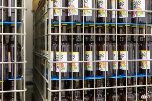 FRANCE-LABOUR-BEER-GLASS-BOTTLE-RE-USE